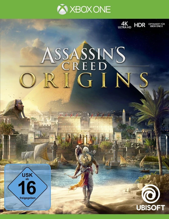 Microsoft Xbox One S - 1TB Assassin's Creed: Origins Bonus Bundle weiß