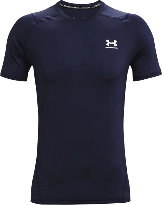 Under Armour HeatGear Armour Funktionsshirt kurzarm midnight navy/white (Herren)