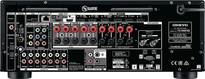 Onkyo TX-NR676E schwarz