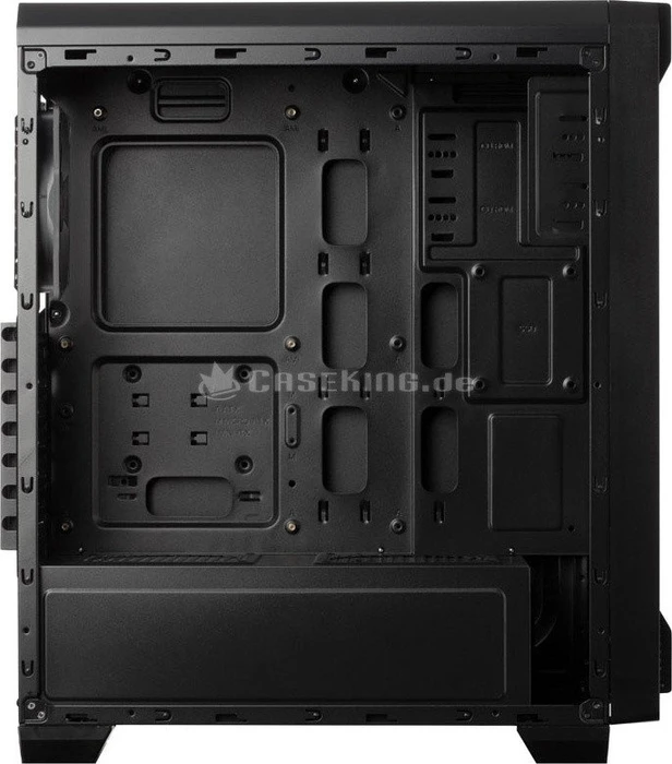 Raijintek Arcadia II, schwarz, Acrylfenster