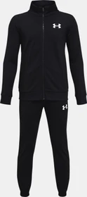 Under Armour Rival Strick Trainingsanzug schwarz/weiß (Junior)