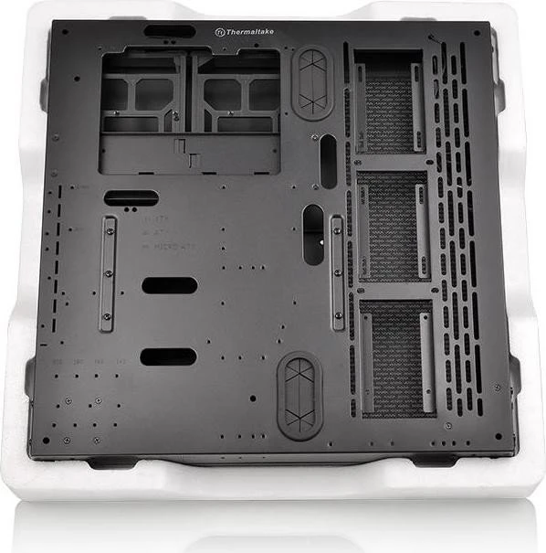 Thermaltake Core P3 Tempered Glass Edition, schwarz, Glasfenster