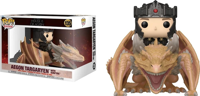 FunKo Pop! Television - House of the Dragon - Aegon Targaryen with Sunfyre