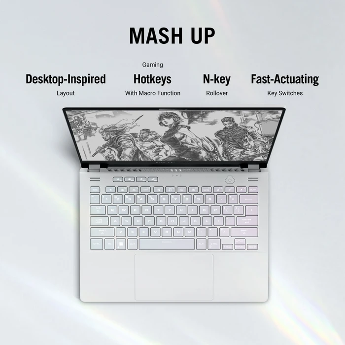 ASUS ROG Zephyrus G14 GA402RK-L8215W, Eclipse Gray, Ryzen 9 6900HS, 32GB RAM, 1TB SSD, Radeon RX 6800S, DE