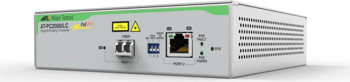 Allied Telesis PC2000/LC, RJ-45, LC-Duplex, PoE+