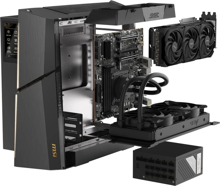 MSI MEG Trident X2 13th 13NUG-020AT, Core i7-13700KF, 32GB RAM, 1TB SSD, GeForce RTX 4080