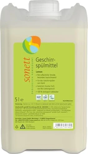 Sonett Lemon Geschirrspülmittel, 5l