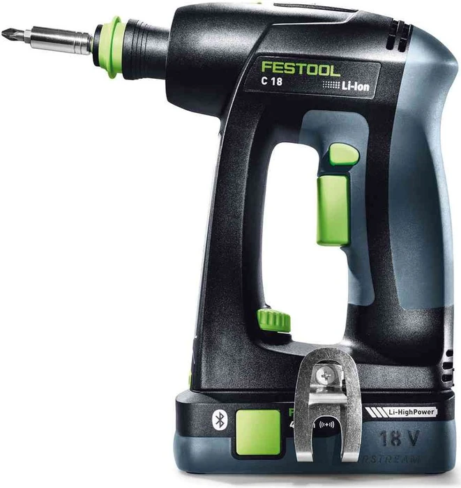 Festool C 18 HPC 4.0 I-Set Akku-Bohrschrauber inkl. Systainer + 2 Akkus 4.0Ah + Zubehör