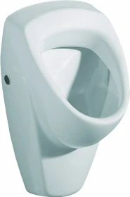 Geberit Renova Urinal Zulauf von hinten, Abgang nach hinten, weiß/KeraTect
