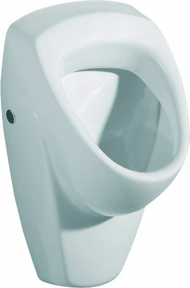Geberit Renova Urinal Zulauf von hinten, Abgang nach hinten, weiß/KeraTect