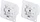 eQ-3 Homematic IP Rollladenaktor für Markenschalter, Rolllädensteuerung, 2er Set (151322A0_X2)