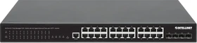 Intellinet Rackmount Gigabit Managed Switch, 24x RJ-45, 4x SFP+, 370W PoE+ (561846)