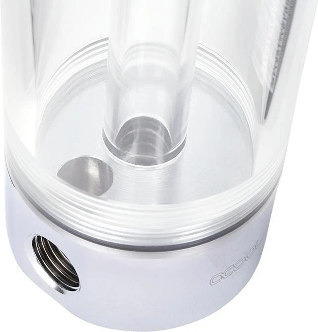 Alphacool Cape Corp Coolplex HF Metall 10, Ausgleichsbehälter, verchromt