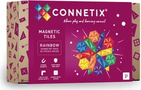 Connetix 30 Rainbow Geometry Pack