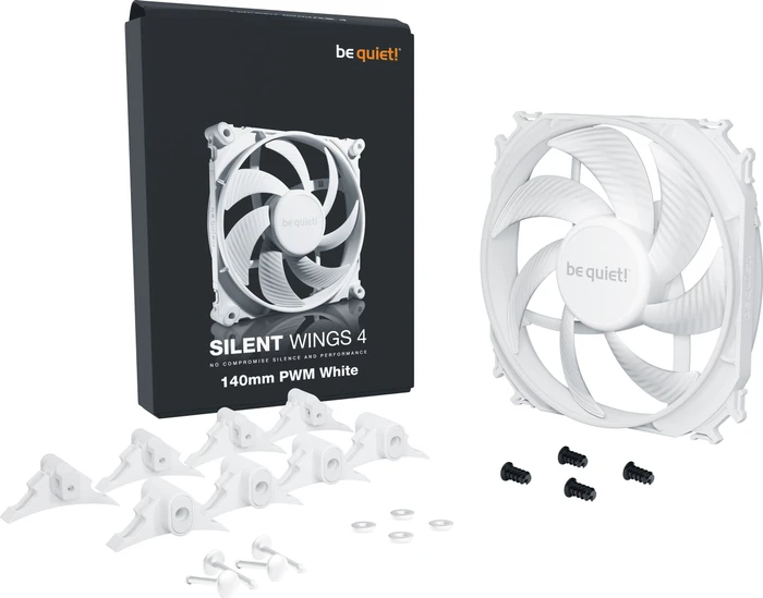 be quiet! Silent Wings 4 PWM White, 140mm