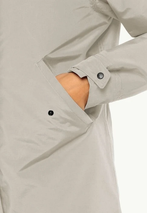Jack Wolfskin Talforst Funktionsmantel dusty grey (Damen)