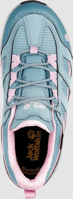 Jack Wolfskin Vojo Texapore Low grau/rosa (Junior)