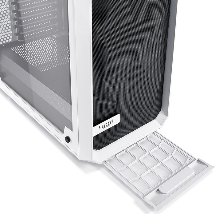 Fractal Design Meshify C White, Glasfenster