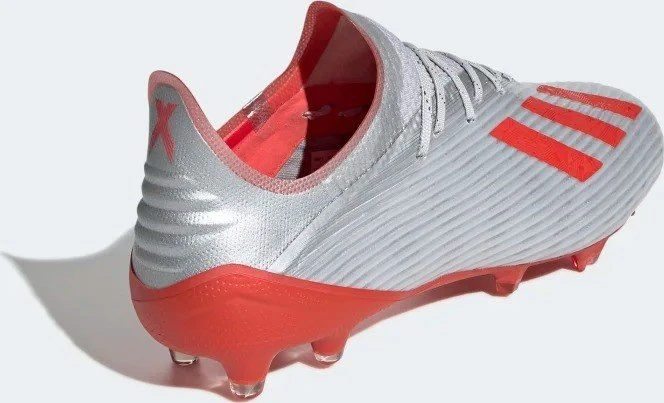 adidas X 19.1 FG silver met./hi-res red/ftwr white (Herren)