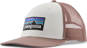 Patagonia P-6 Logo Trucker Kappe birch white
