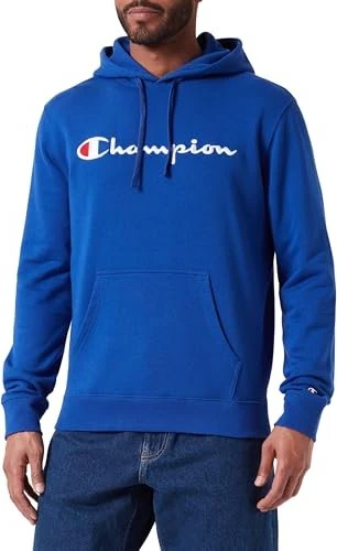 Champion Hoodie mit großem Champion-Sticklogo Hoodie nautical blue (Herren)