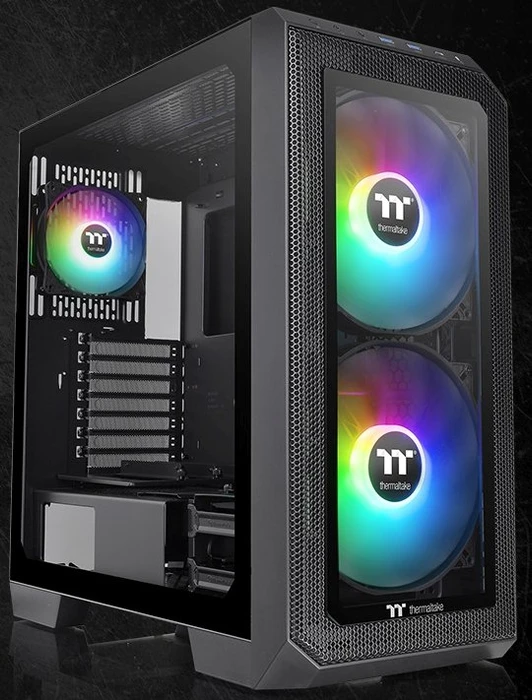 Thermaltake View 300 MX, schwarz, Glasfenster