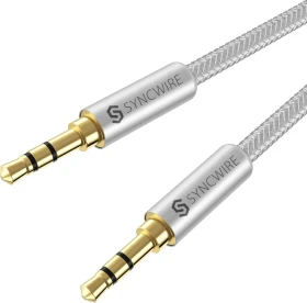 Syncwire 3.5mm Klinke Kabel 3m silber