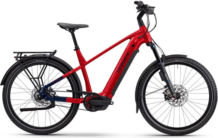 Haibike Trekking 9 High dynamite red/blue glossy Modell 2026