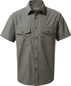 Craghoppers Kiwi Hemd kurzarm dark grey (Herren)