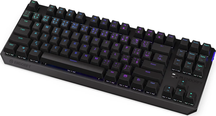 Endorfy Thock TKL Wireless, LEDs RGB, hot-swap, Kailh Box RED, USB/Bluetooth, CZ