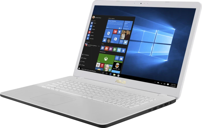 ASUS VivoBook 17 F705UA-BX968, Pearl White, Pentium Gold 4417U, 4GB RAM, 500GB HDD, DE