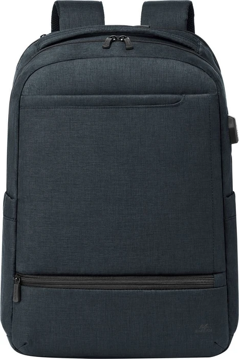 RivaCase 8365 Biscayne ECO 17.3" carry-on Laptop-Rucksack, schwarz