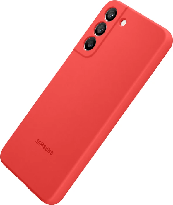 Samsung Silicone Cover für Galaxy S22+ Glow Red