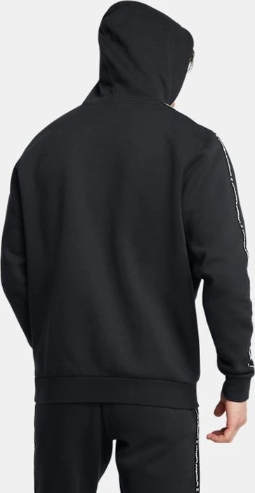 Under Armour Icon Fleece mit Streifen Hoodie schwarz/weiß (Herren)