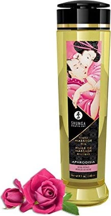 Shunga Erotic Massageöl APHRODISIA Rose Petals, 240ml