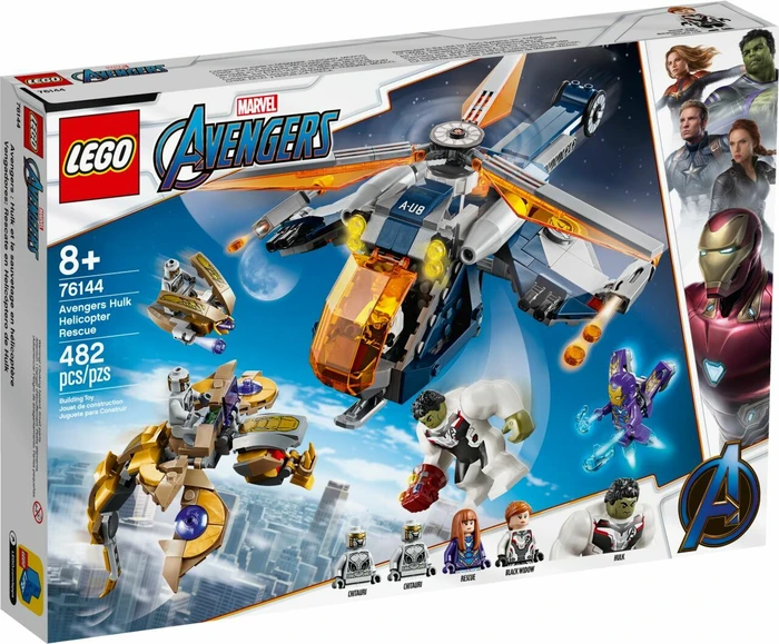 LEGO Marvel Super Heroes Spielset - Avengers Hulk Helikopter Rettung