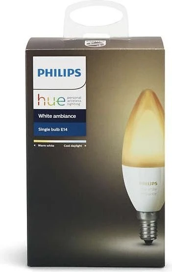 Philips Hue White Ambiance Single LED-Candle E14 6W