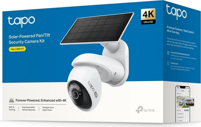 TP-Link Tapo C660 Kit, inkl. Solarpanel