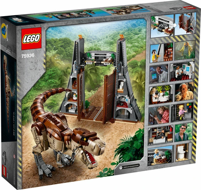 LEGO Jurassic World - Jurassic Park: T. Rex' Verwüstung