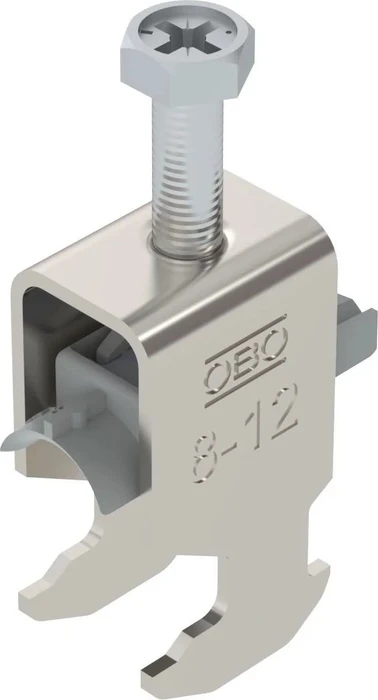 OBO Bettermann Bügelschelle 2056 H-Fuß, 1-fach, Kunststoffdruckwanne, A2