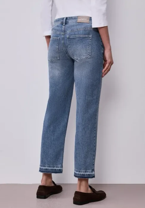 Street One Amalia Jeans mid blue washed (Damen)