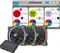 Thermaltake Riing 12 LED RGB TT Premium Edition, LED-Steuerung, Lüftersteuerung, 120mm, 3er-Pack Vorschaubild