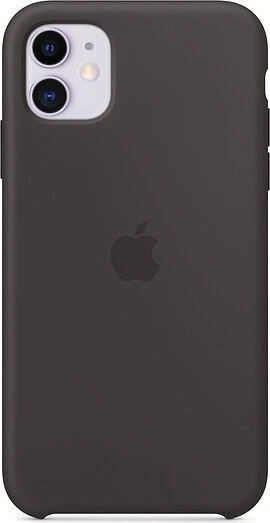 Apple Silikon Case für iPhone 11 schwarz
