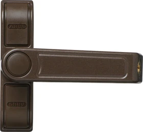 ABUS 2510 B EK verschiedenschließend braun, Fenster-Zusatzsicherung