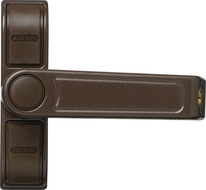 ABUS 2510 B EK verschiedenschließend braun, Fenster-Zusatzsicherung