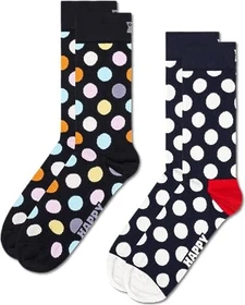 Happy Socks Classic Big Dot Socken, 2 Paare