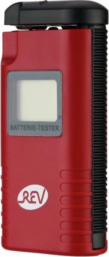 REV Ritter LCD Batterietester rot