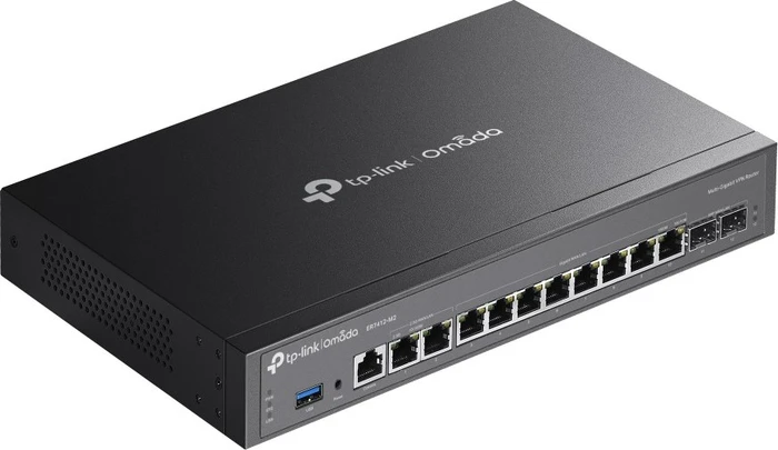 TP-Link Omada ER7412-M2 Rackmount Gigabit Router, 10x RJ-45, 2x SFP