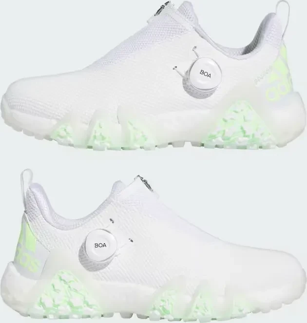adidas CodeChaos 22 BOA Spikeless cloud white/green spark/crystal white (Damen)