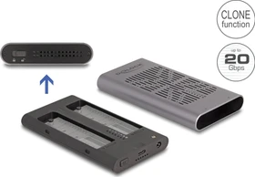 DeLOCK 2x M.2 SSD, USB-C 3.2 (42027)